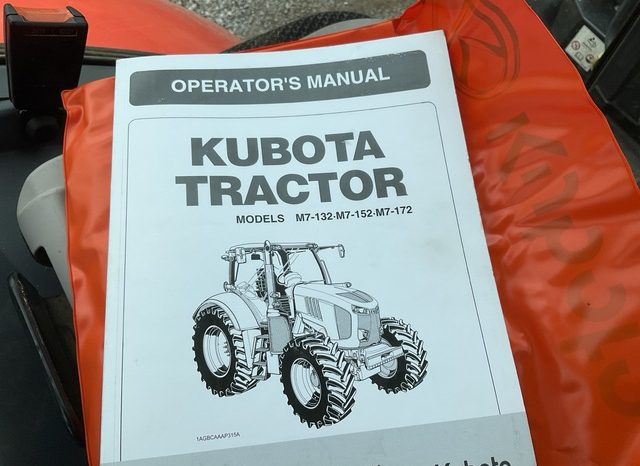 2019 Kubota M7-172S full