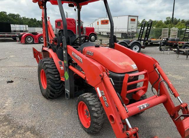 2019 Kubota B26 full