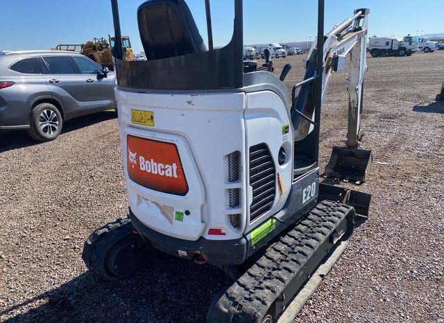 2016 Bobcat E20 full