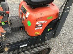 2016 Kubota K008-3 VG full