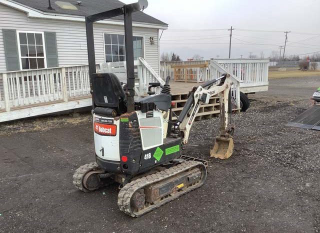 2016 Bobcat 418A full