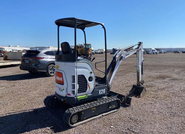 2016 Bobcat E20 full