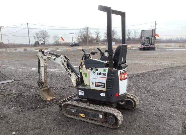 2016 Bobcat 418A full