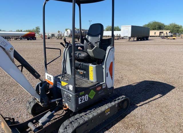 2016 Bobcat E20 full